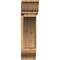 Ekena Millwork Thorton Traditional Smooth Bracket w/ Offset Brace, Western Red Cedar, 7 1/2"W x 28"D x 28"H BKT0806X28X28THR01SWR - alternate 4